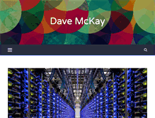 Tablet Screenshot of davemckay.co.uk